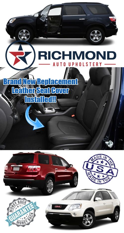 2011 GMC Acadia SLT2 Driver Side Bottom Replacement LEATHER Seat